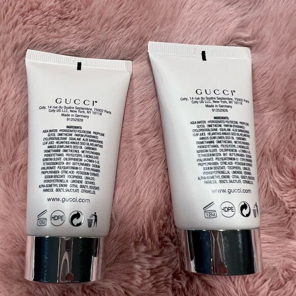 NWOT Gucci bamboo perfumed  body lotion 1.6 oz new   Lot of 2 travel size lotion - Picture 2 of 5
